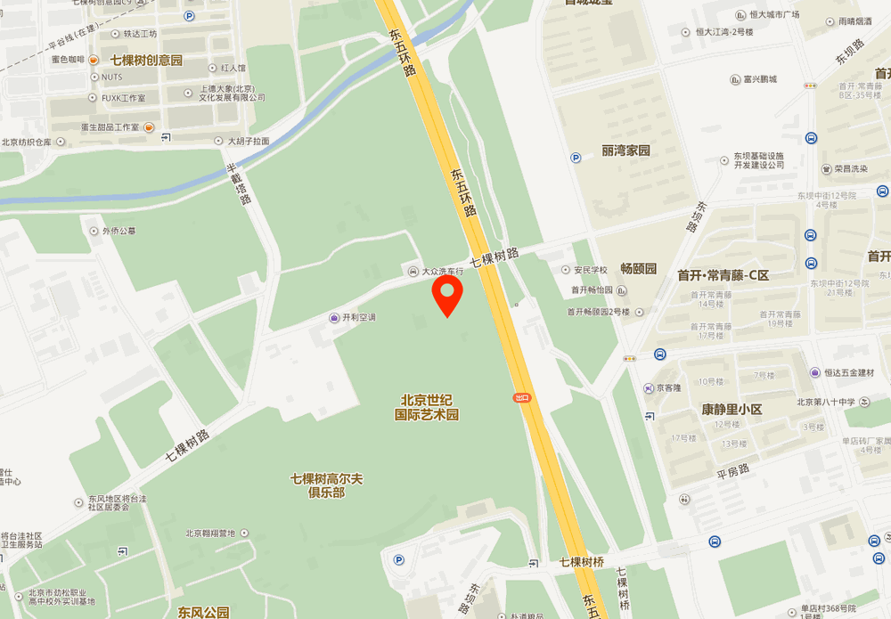 北京理工大学朝阳科技园位置地图